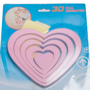3D wooden heart design wall art - Image 7