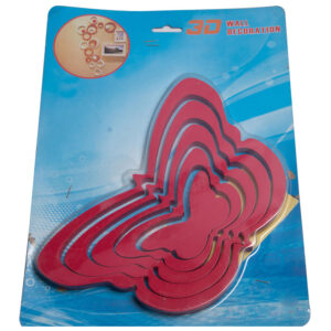 3D wooden butterfly design wall art - Image 4