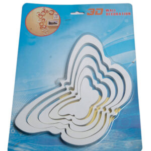 3D wooden butterfly design wall art - Image 3