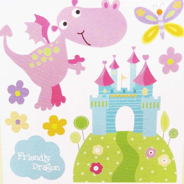 Friendly dragon theme 3Dstickers