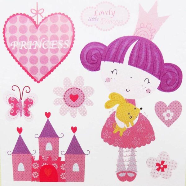 Princess theme 3Dstickers