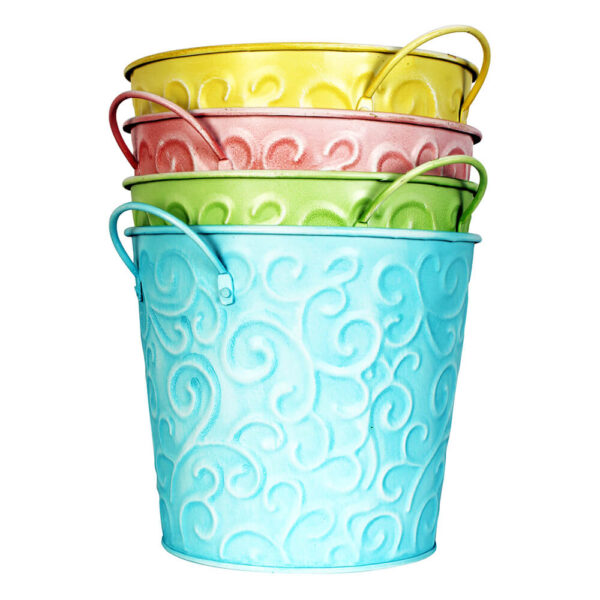 Utility tin buckets