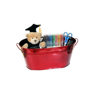 Utility metallic tin buckets - Image 2